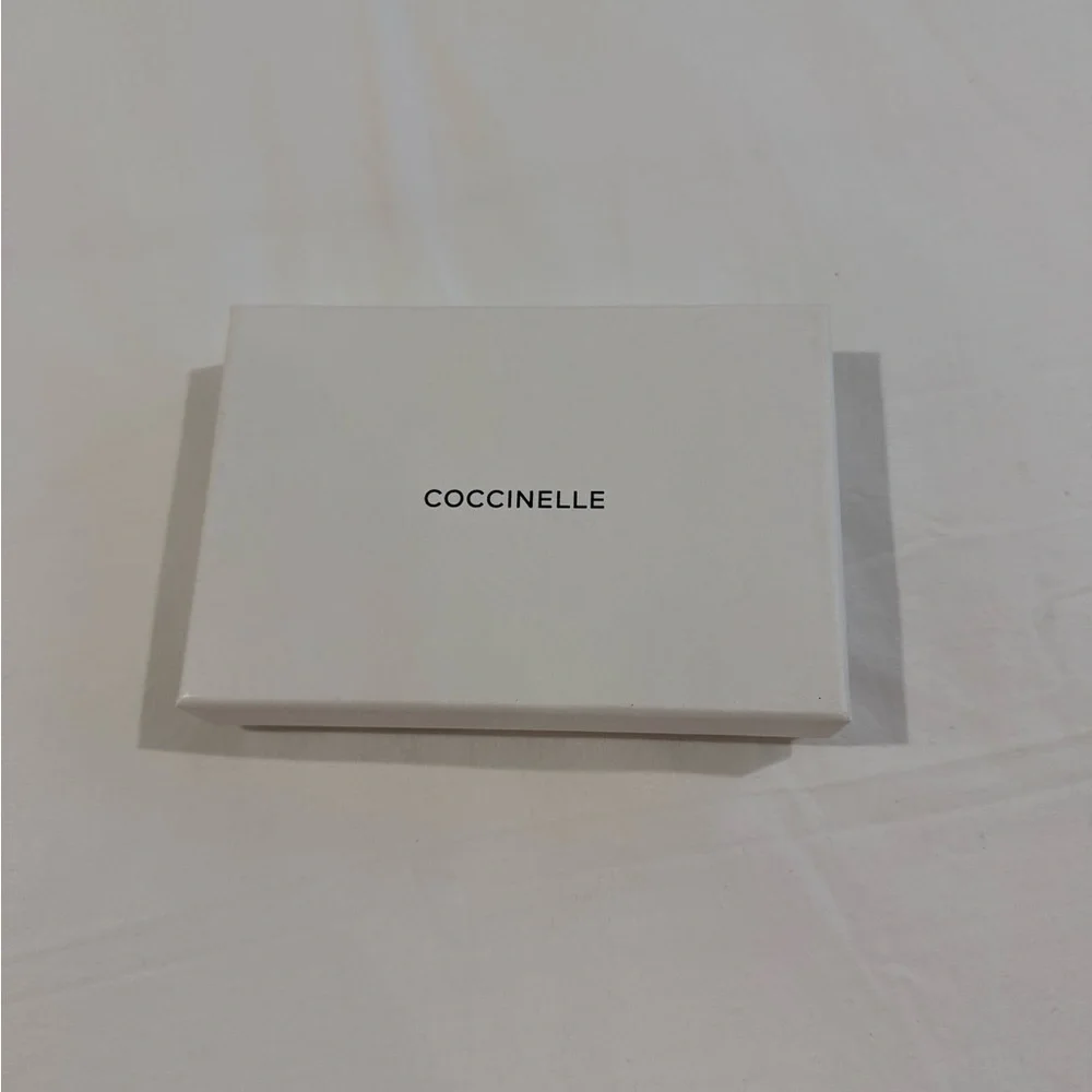 Coccinelle Burgundy Leather Key Pouch - Picture 2 of 5